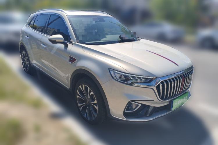 Used Hongqi HS5 2019 2.0T Smart Connect Flagship All-Wheel-Drive Version Front Right 45 Deg