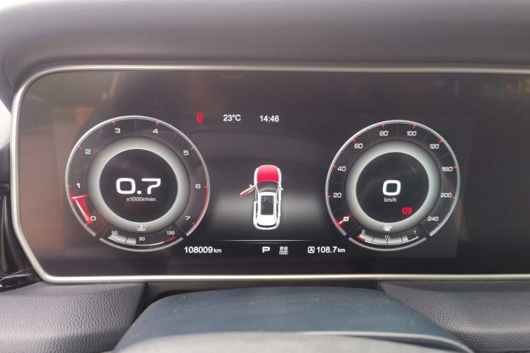 Used Hongqi HS5 2019 2.0T Smart Connect Flagship Edition Instrument Cluster