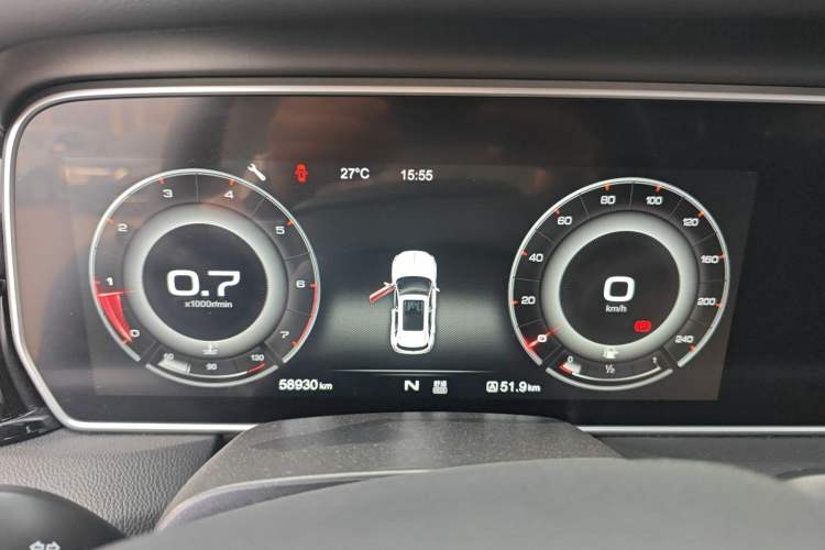Used Hongqi HS5 2019 2.0T Smart Connect Flagship Edition Instrument Cluster