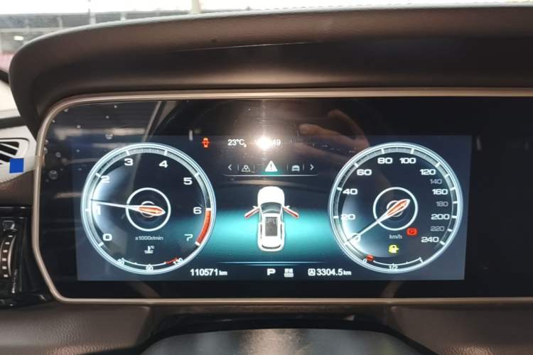 Used Hongqi HS5 2019 2.0T Smart Connect Flagship Edition Instrument Cluster