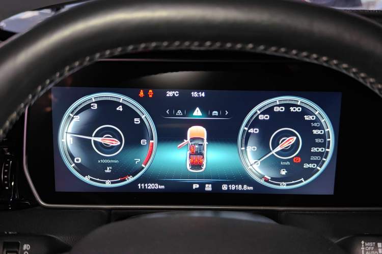 Used Hongqi HS5 2019 2.0T Smart Connect Flagship Edition Instrument Cluster
