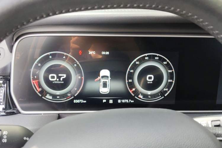Used Hongqi HS5 2019 2.0T Smart Connect Flagship Edition Instrument Cluster