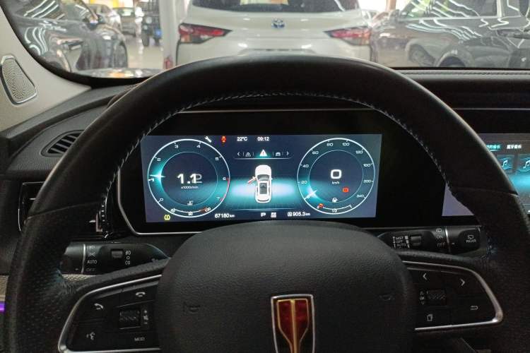 Used Hongqi HS5 2019 2.0T Smart Connect Flagship Edition Instrument Cluster