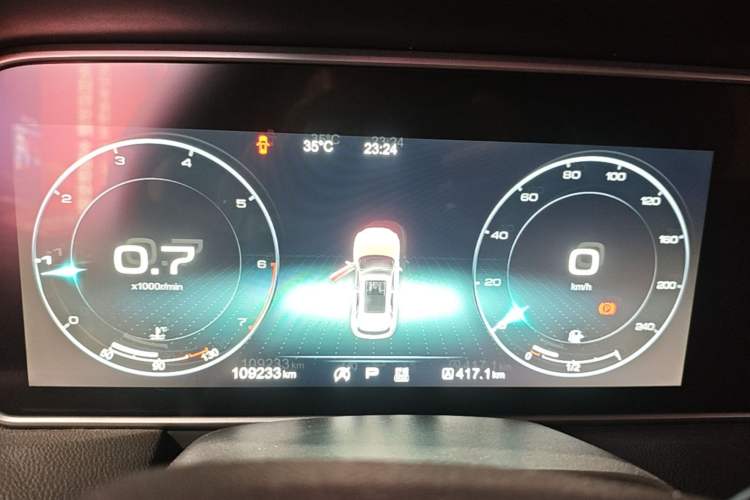 Used Hongqi HS5 2019 2.0T Smart Connect Flagship Edition Instrument Cluster
