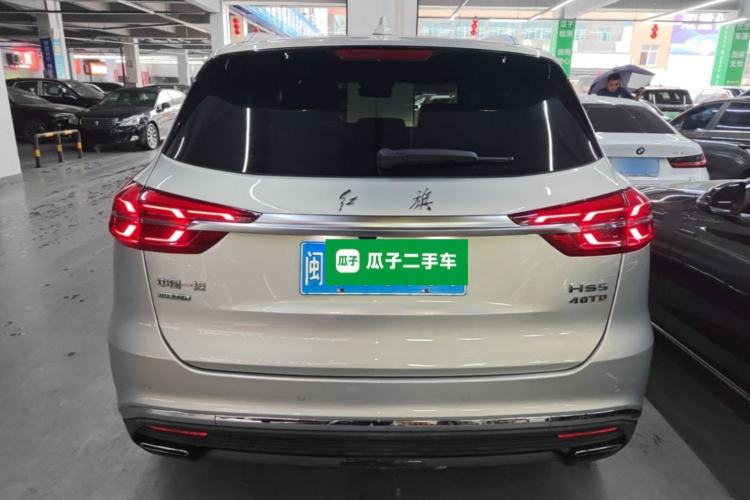 Used Hongqi HS5 2019 2.0T Smart Connect Flagship All-Wheel-Drive Version Rear