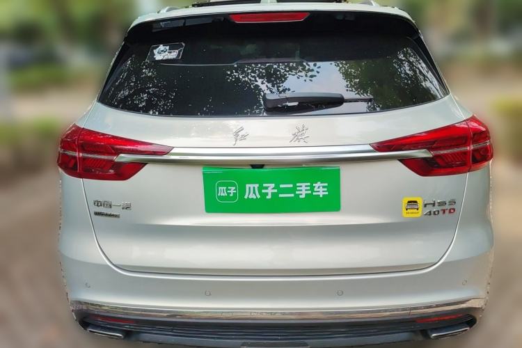 Used Hongqi HS5 2019 2.0T Smart Connect Flagship All-Wheel-Drive Version Rear