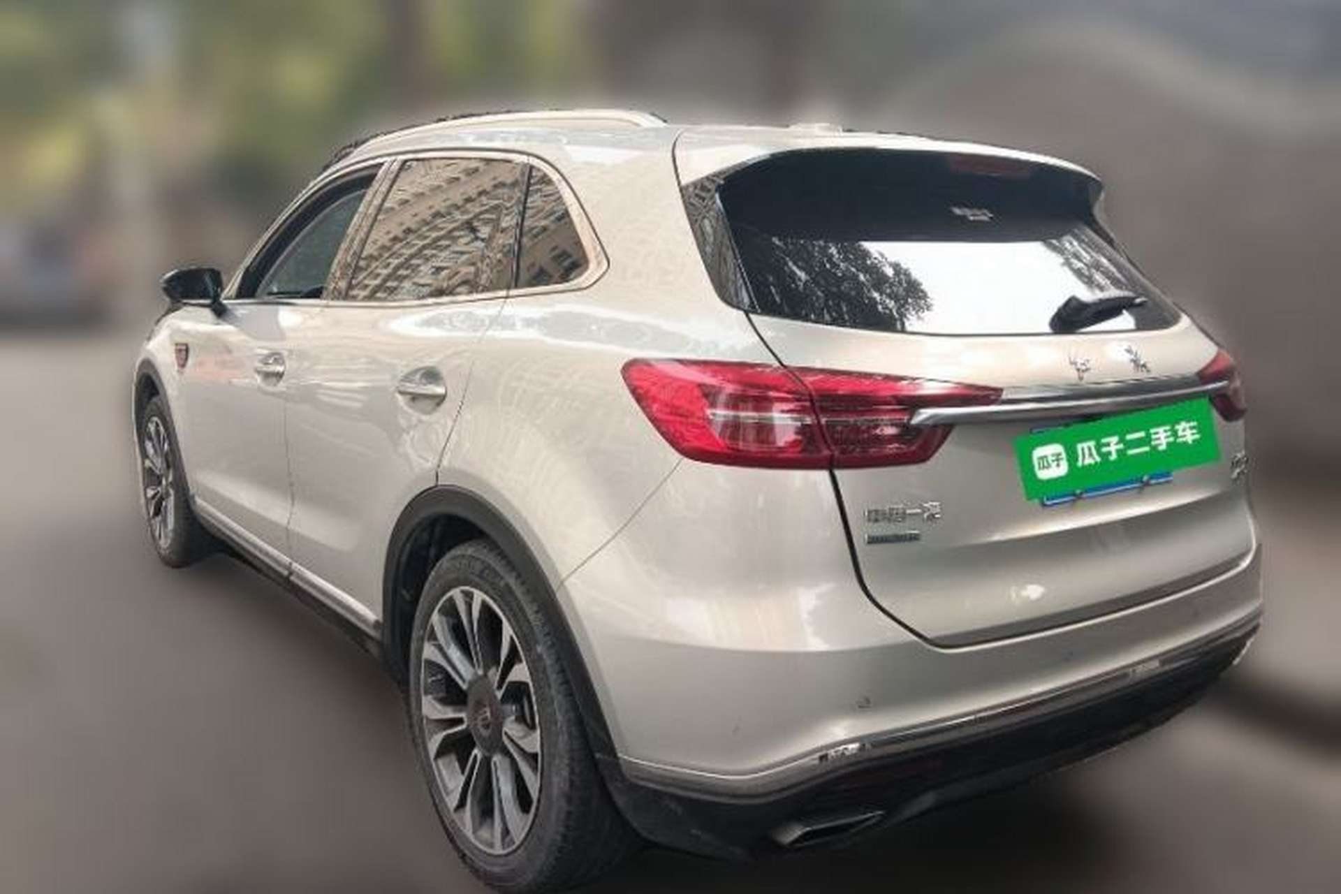 Used Hongqi HS5 2019 2.0T Smart Connect Flagship All-Wheel-Drive Version Rear Left 45 Deg