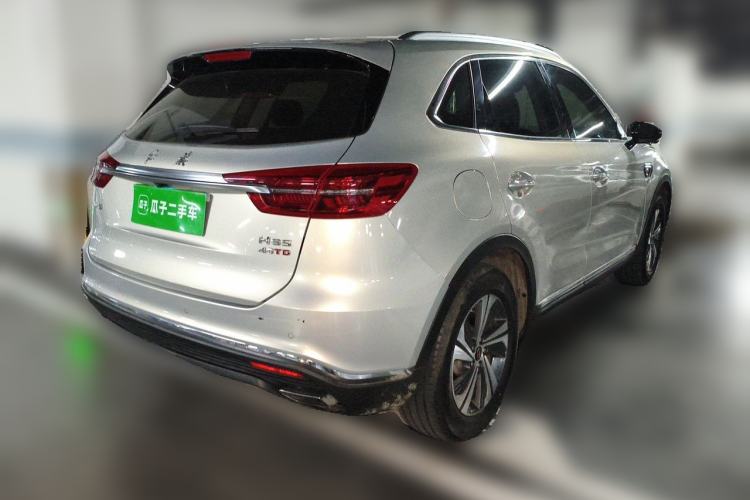 Used Hongqi HS5 2019 2.0T Smart Connect Flagship Edition Rear Right 45 Deg
