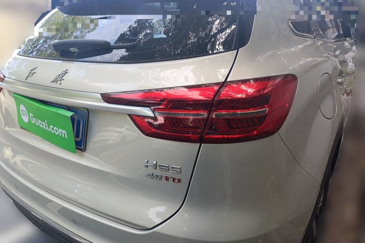 Used Hongqi HS5 2019 2.0T Smart Connect Flagship Edition Rear Right 45 Deg