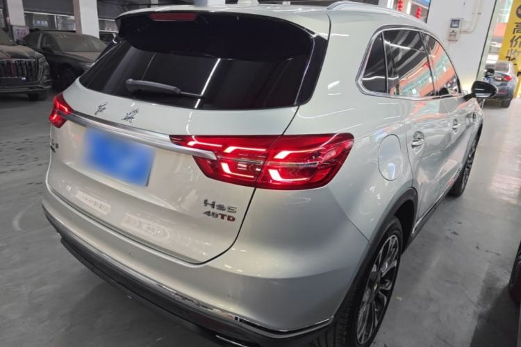 Used Hongqi HS5 2019 2.0T Smart Connect Flagship All-Wheel-Drive Version Rear Right 45 Deg