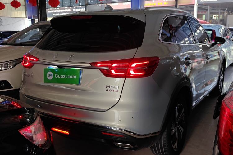 Used Hongqi HS5 2019 2.0T Smart Connect Flagship Edition Rear Right 45 Deg