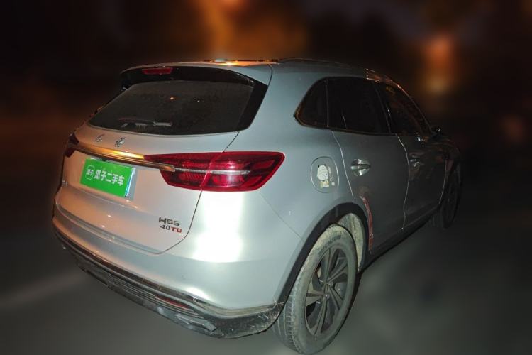 Used Hongqi HS5 2019 2.0T Smart Connect Flagship Edition Rear Right 45 Deg