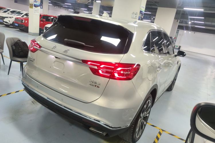 Used Hongqi HS5 2019 2.0T Smart Connect Flagship All-Wheel-Drive Version Rear Right 45 Deg