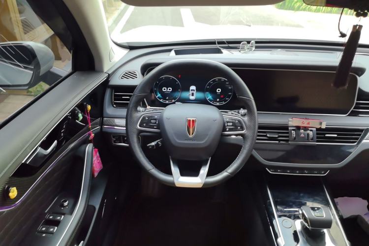 Used Hongqi HS5 2019 2.0T Smart Connect Flagship All-Wheel-Drive Version Steering Wheel