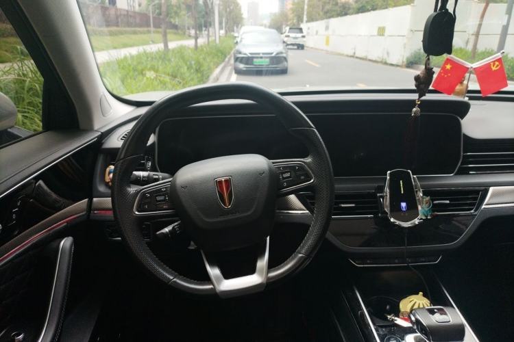 Used Hongqi HS5 2019 2.0T Smart Connect Flagship All-Wheel-Drive Version Steering Wheel