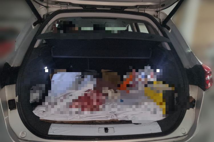 Used Hongqi HS5 2019 2.0T Smart Connect Flagship All-Wheel-Drive Version Trunk