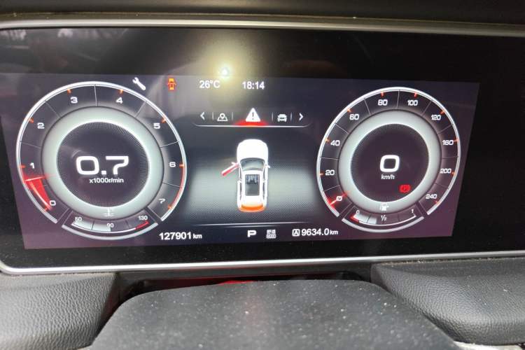 Used Hongqi HS5 2019 2.0T Smart Connect Flagship Edition Instrument Cluster