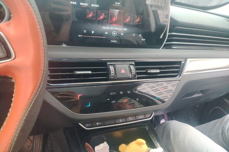 Used Hongqi HS5 2019 2.0T Smart Connect Flagship All-Wheel-Drive Version Audio And AC Panel