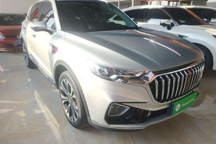 Used Hongqi HS5 2019 2.0T Smart Connect Flagship All-Wheel-Drive Version Front Right 45 Deg