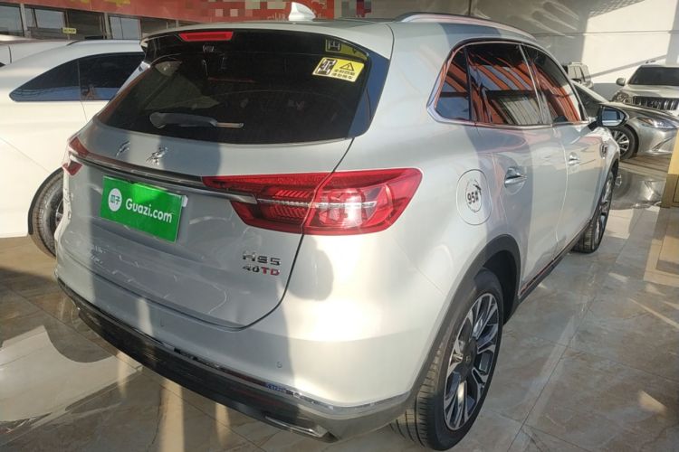 Used Hongqi HS5 2019 2.0T Smart Connect Flagship All-Wheel-Drive Version Rear Right 45 Deg