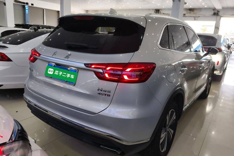 Used Hongqi HS5 2019 2.0T Smart Connect Flagship Edition Rear Right 45 Deg
