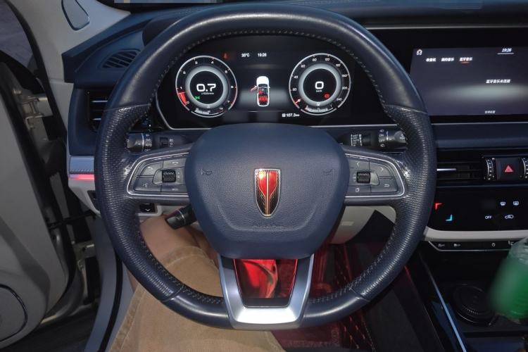 Used Hongqi HS5 2019 2.0T Smart Connect Flagship All-Wheel-Drive Version Steering Wheel