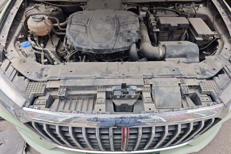 Used Hongqi HS5 2019 2.0T Smart Connect Flagship All-Wheel-Drive Version Engine Bay