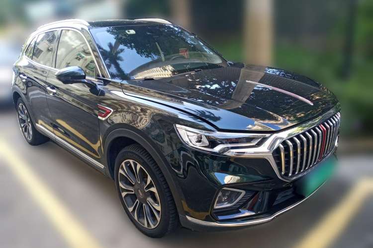 Used Hongqi HS5 2019 2.0T Smart Connect Flagship All-Wheel-Drive Version Front Right 45 Deg