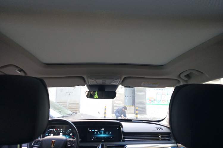 Used Hongqi HS5 2019 2.0T Smart Connect Flagship All-Wheel-Drive Version Headliner