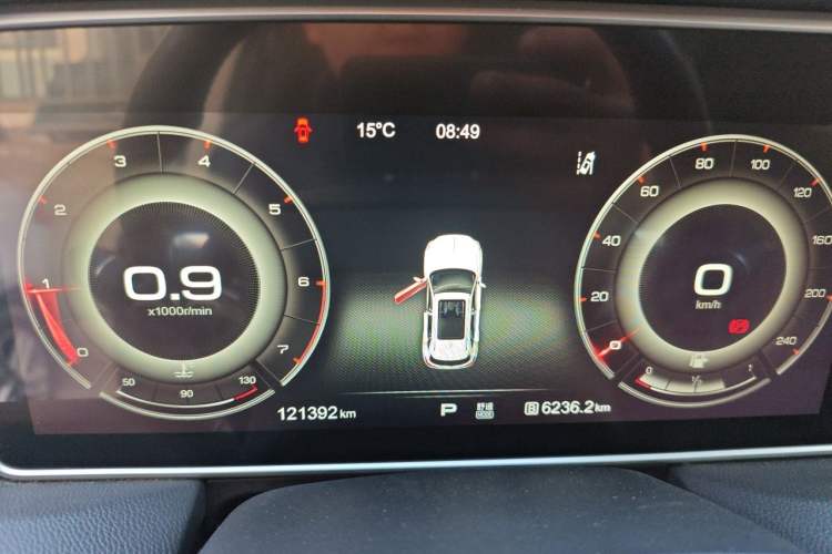 Used Hongqi HS5 2019 2.0T Smart Connect Flagship All-Wheel-Drive Version Instrument Cluster