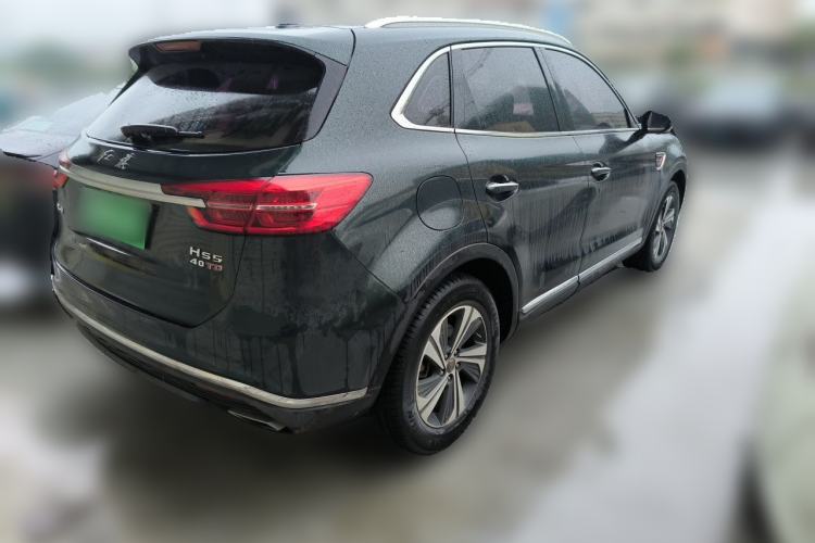 Used Hongqi HS5 2019 2.0T Smart Connect Flagship Edition Rear Right 45 Deg