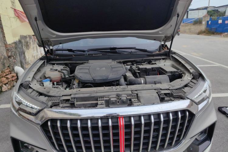 Used Hongqi HS5 2019 2.0T Smart Connect Flagship Edition Engine Bay
