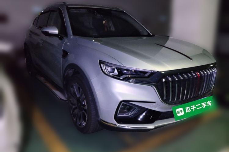 Used Hongqi HS5 2019 2.0T Smart Connect Flagship All-Wheel-Drive Version Front Right 45 Deg