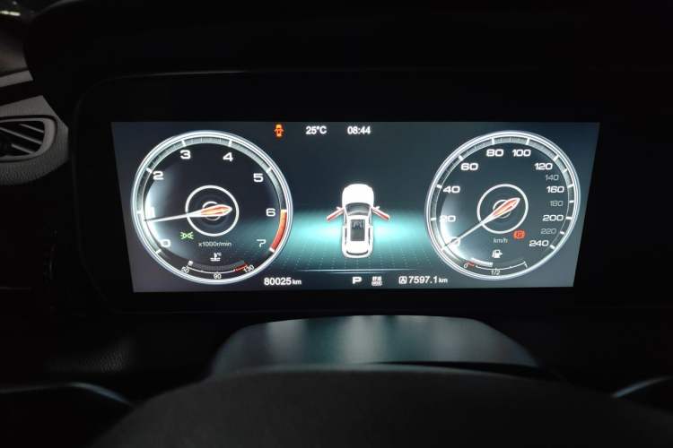 Used Hongqi HS5 2019 2.0T Smart Connect Flagship All-Wheel-Drive Version Instrument Cluster