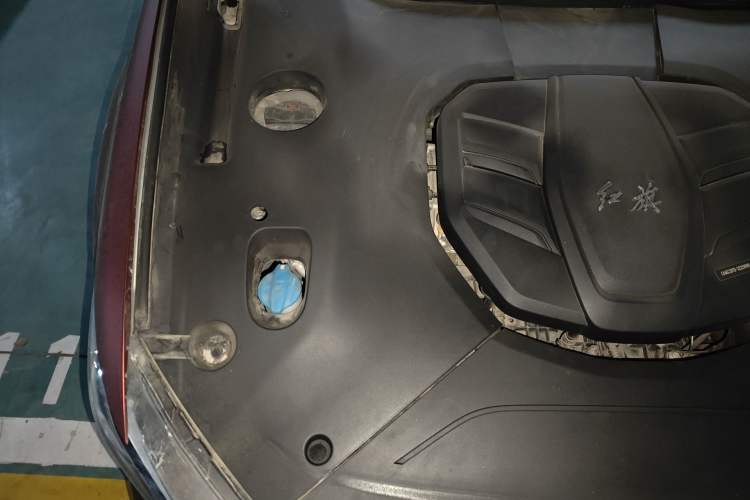 Used Hongqi HS5 2019 2.0T Smart Connect Flagship All-Wheel-Drive Version Engine Bay Right