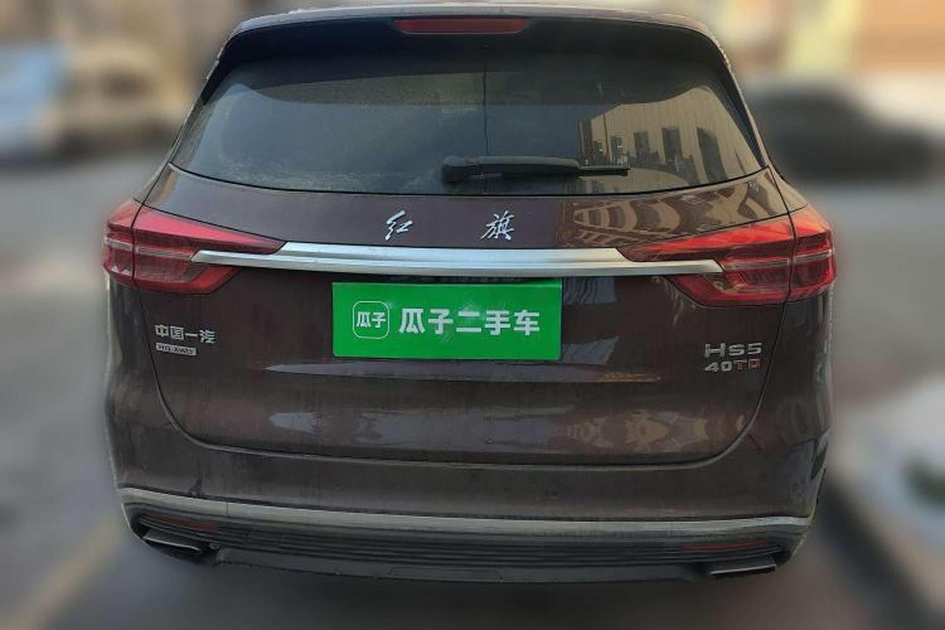 Used Hongqi HS5 2019 2.0T Smart Connect Flagship All-Wheel-Drive Version Rear