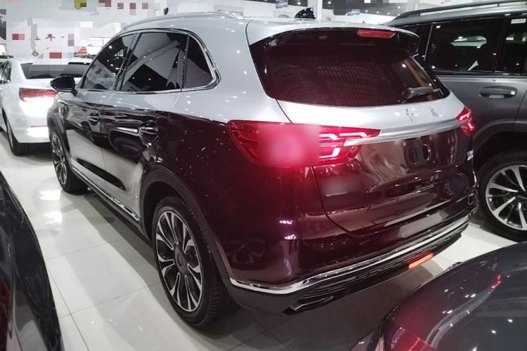 Used Hongqi HS5 2019 2.0T Smart Connect Flagship All-Wheel-Drive Version Rear Left 45 Deg