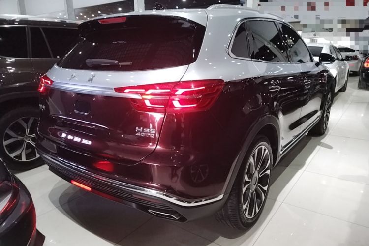 Used Hongqi HS5 2019 2.0T Smart Connect Flagship All-Wheel-Drive Version Rear Right 45 Deg