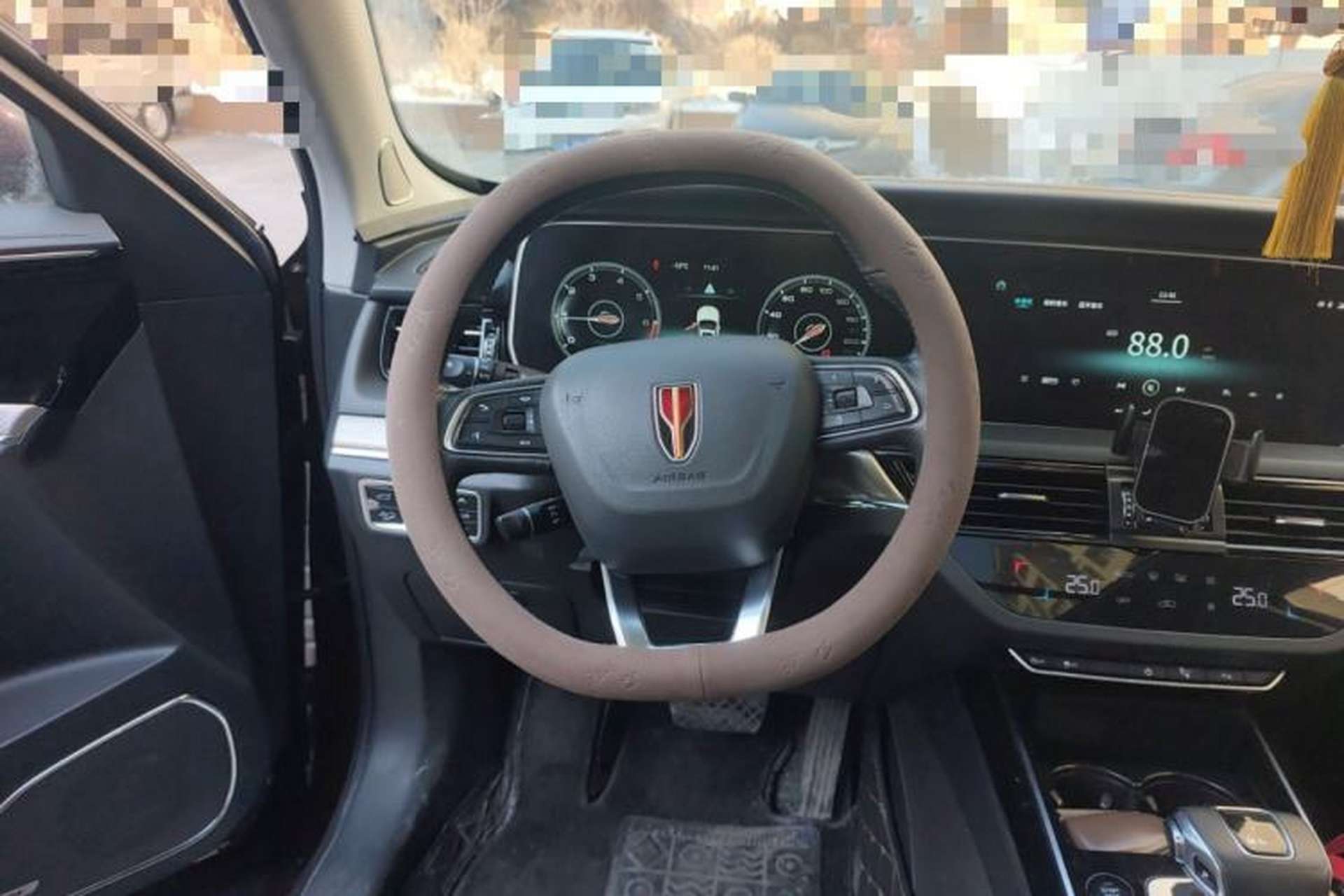 Used Hongqi HS5 2019 2.0T Smart Connect Flagship All-Wheel-Drive Version Steering Wheel