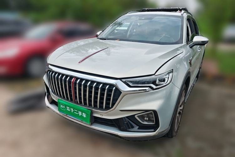 Hongqi HS5 2019 2.0T Smart Connect Flagship All-Wheel-Drive Version usado Guazi used car, China used car export, Used car for sale, Used cars, Cheapest cars for sale