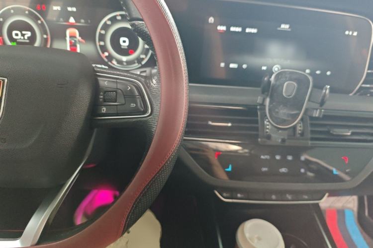 Used Hongqi HS5 2019 2.0T Smart Connect Flagship All-Wheel-Drive Version Center Console