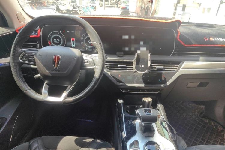 Used Hongqi HS5 2019 2.0T Smart Connect Flagship All-Wheel-Drive Version Center Console