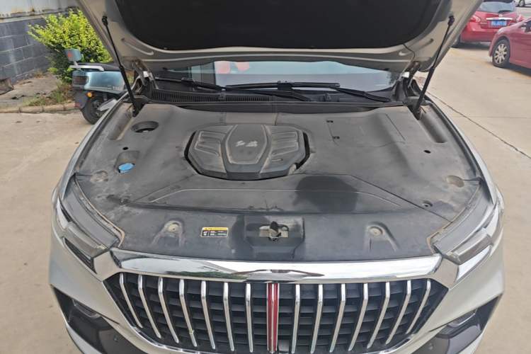 Used Hongqi HS5 2019 2.0T Smart Connect Flagship Edition Engine Bay