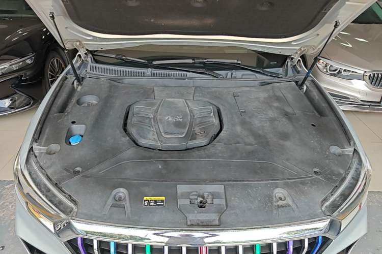 Used Hongqi HS5 2019 2.0T Smart Connect Flagship All-Wheel-Drive Version Engine Bay