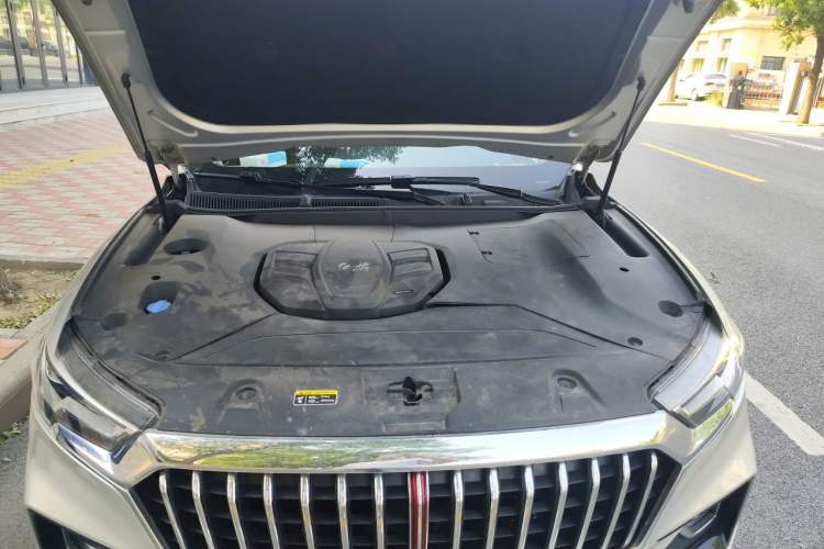 Used Hongqi HS5 2019 2.0T Smart Connect Flagship All-Wheel-Drive Version Engine Bay