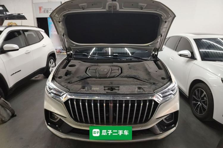 Used Hongqi HS5 2019 2.0T Smart Connect Flagship All-Wheel-Drive Version Engine Bay
