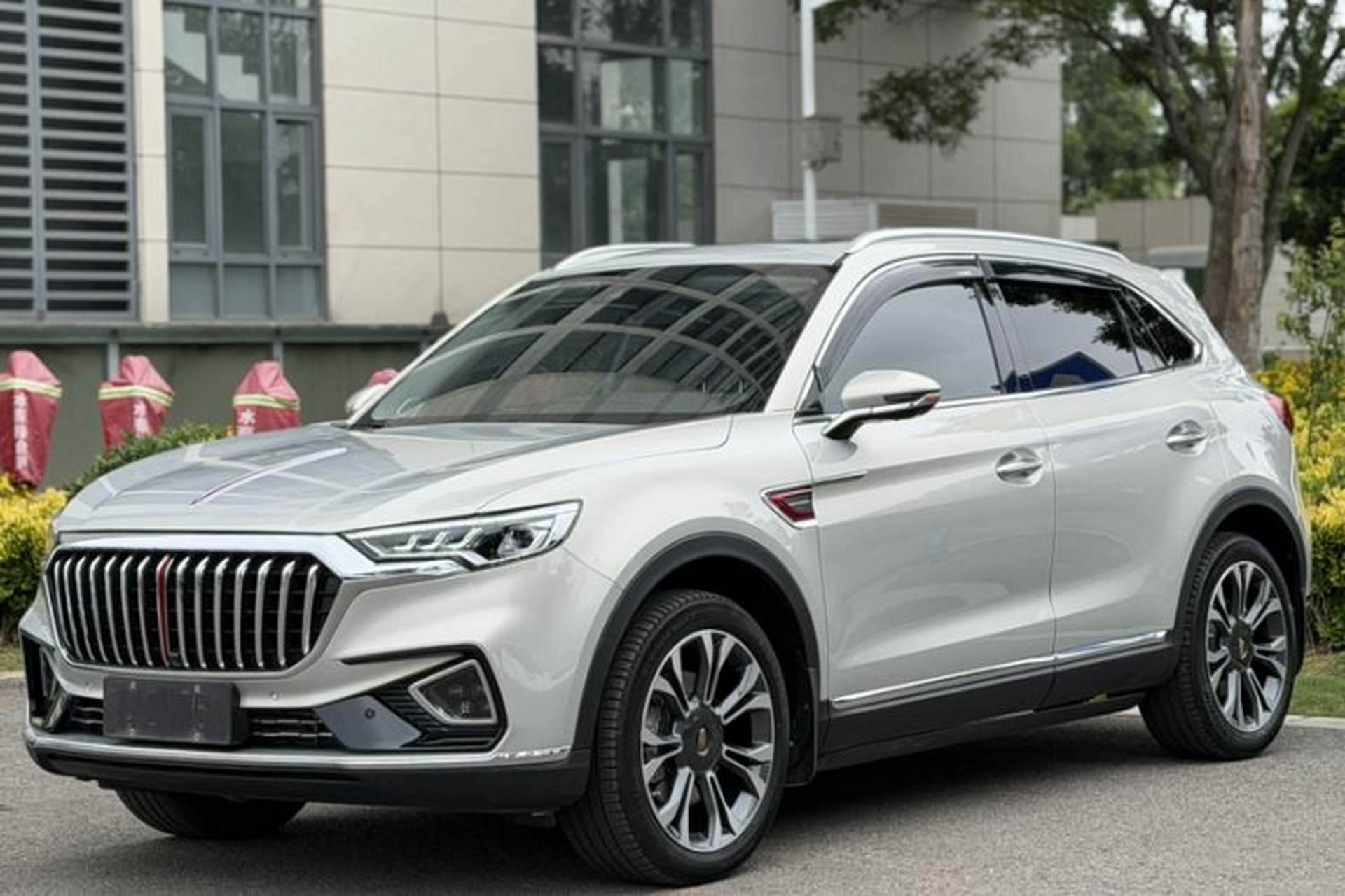 Used Hongqi HS5 2019 2.0T Smart Connect Flagship All-Wheel-Drive Version Front Left 45 Deg