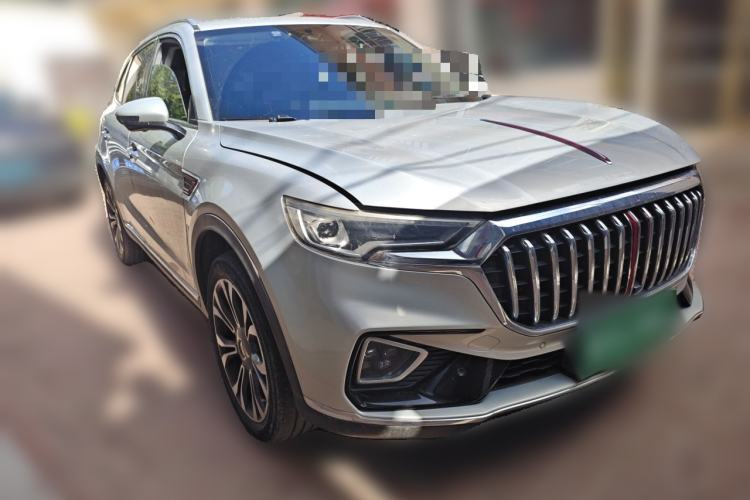 Used Hongqi HS5 2019 2.0T Smart Connect Flagship All-Wheel-Drive Version Front Right 45 Deg
