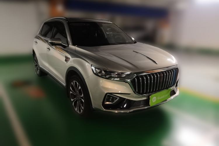 Used Hongqi HS5 2019 2.0T Smart Connect Flagship All-Wheel-Drive Version Front Right 45 Deg