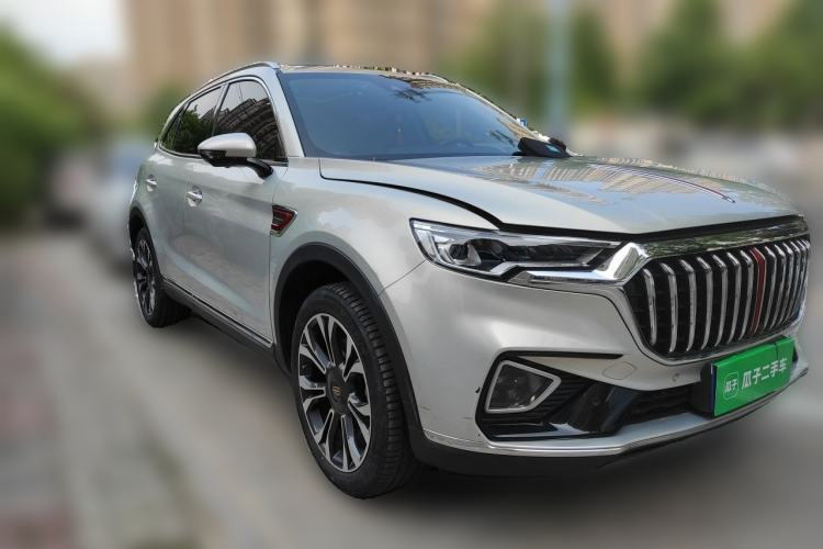 Used Hongqi HS5 2019 2.0T Smart Connect Flagship All-Wheel-Drive Version Front Right 45 Deg